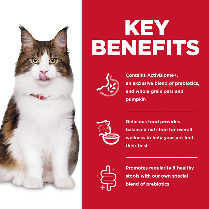 Hill's Science Diet Adult Perfect Digestion Chicken, Barley, & Whole Oats Recipe Dry Cat Food