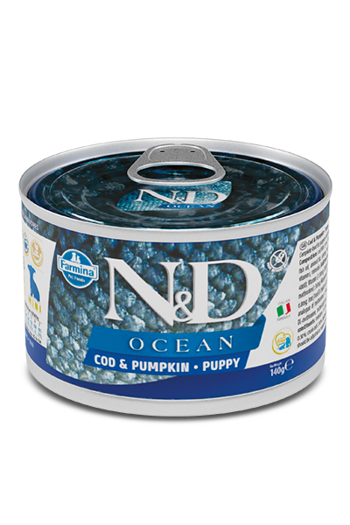 Farmina N&D Ocean Canine Cod & Pumpkin Puppy Mini Wet Dog Food