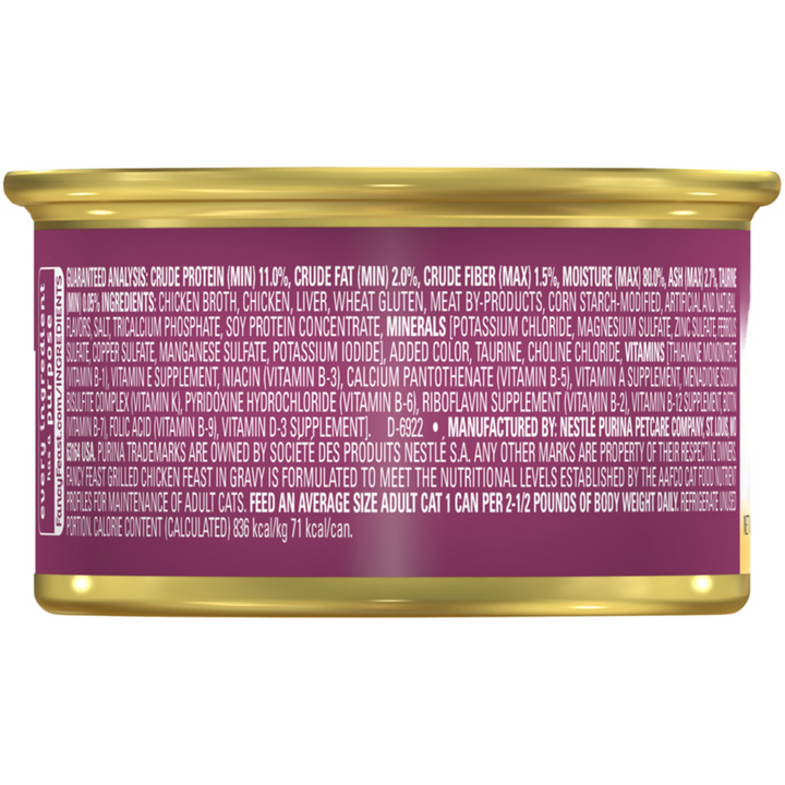 Fancy Feast Grilled Chicken and Gravy Wet Cat Food