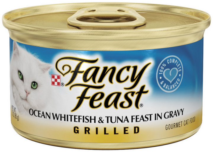 Fancy Feast Grilled Ocean Whitefish and Tuna Wet Cat Food