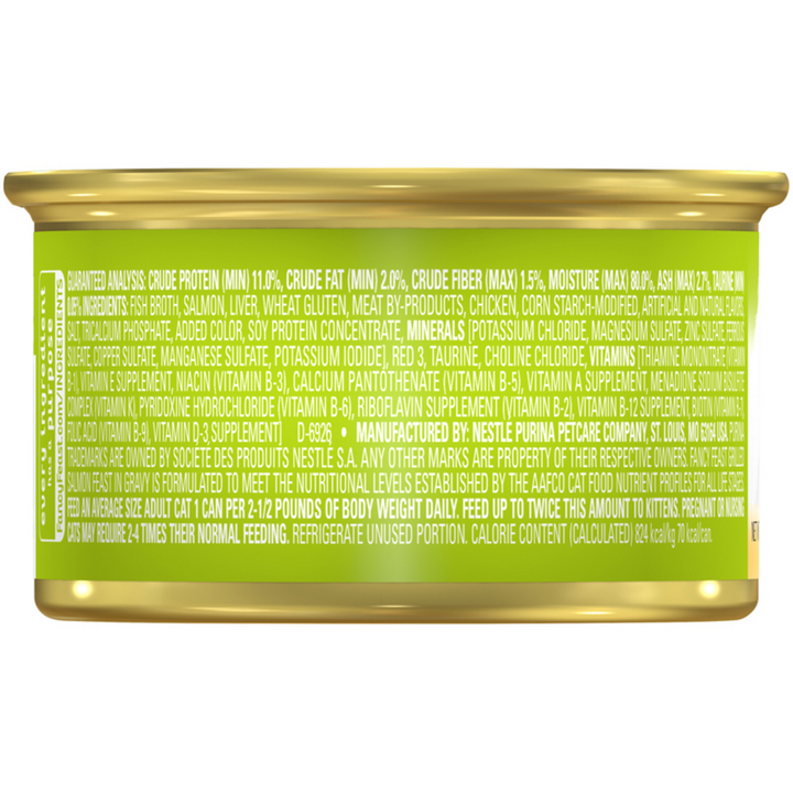 Fancy Feast Grilled Salmon and Gravy Wet Cat Food