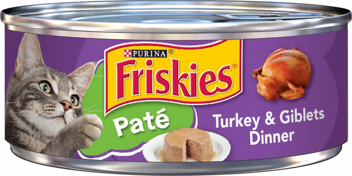 Friskies Pate Turkey & Giblets Wet Cat Food