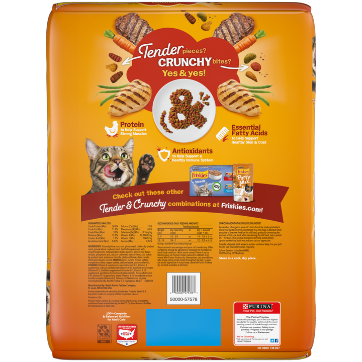 Friskies Tender and Crunch'd Dry Cat Food
