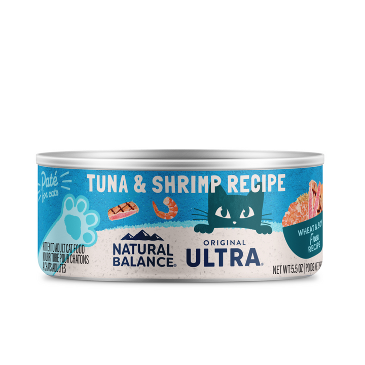 Natural Balance Original Ultra Wet Cat Food, Tuna & Shrimp Recipe