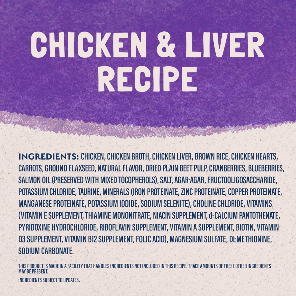 Natural Balance Original Ultra Wet Cat Food, Chicken & Liver Recipe