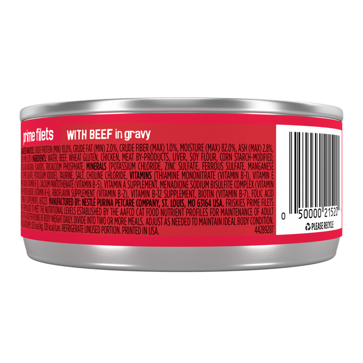 Friskies Prime Filets Beef in Gravy Wet Cat Food