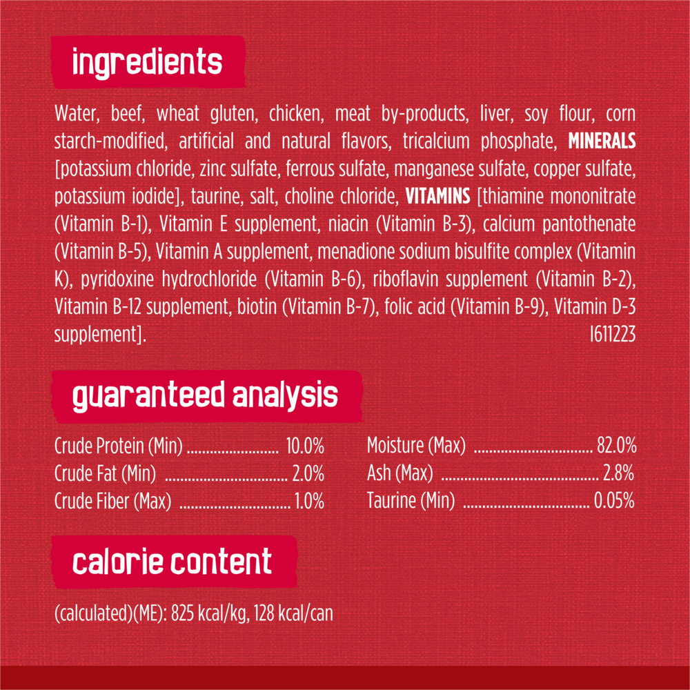Friskies Prime Filets Beef in Gravy Wet Cat Food