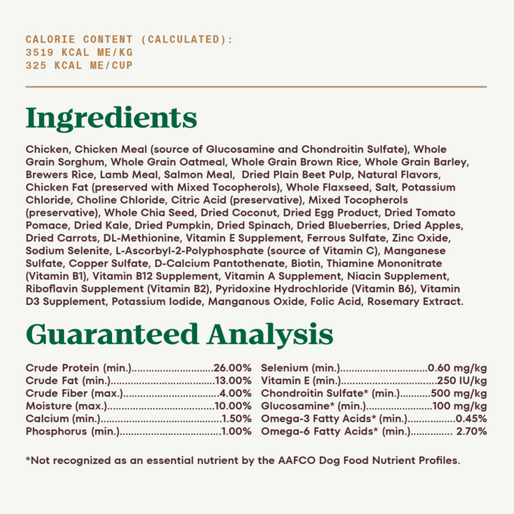 Nutro Ultra Senior Dry Dog Food