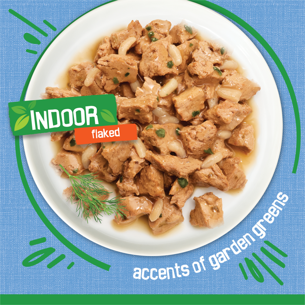 Friskies Selects Indoor Flaked Ocean Whitefish Canned Cat Food