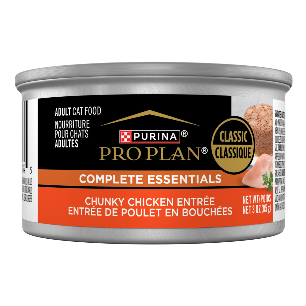 Purina Pro Plan Classic Chicken Chunky Entree Canned Cat Food
