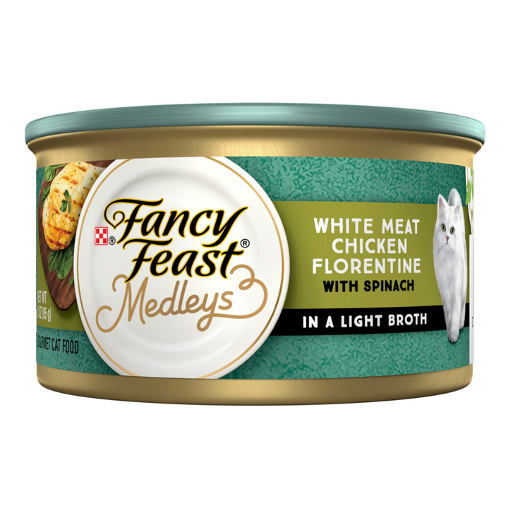 Fancy Feast Elegant Medleys Chicken Florentine Wet Cat Food