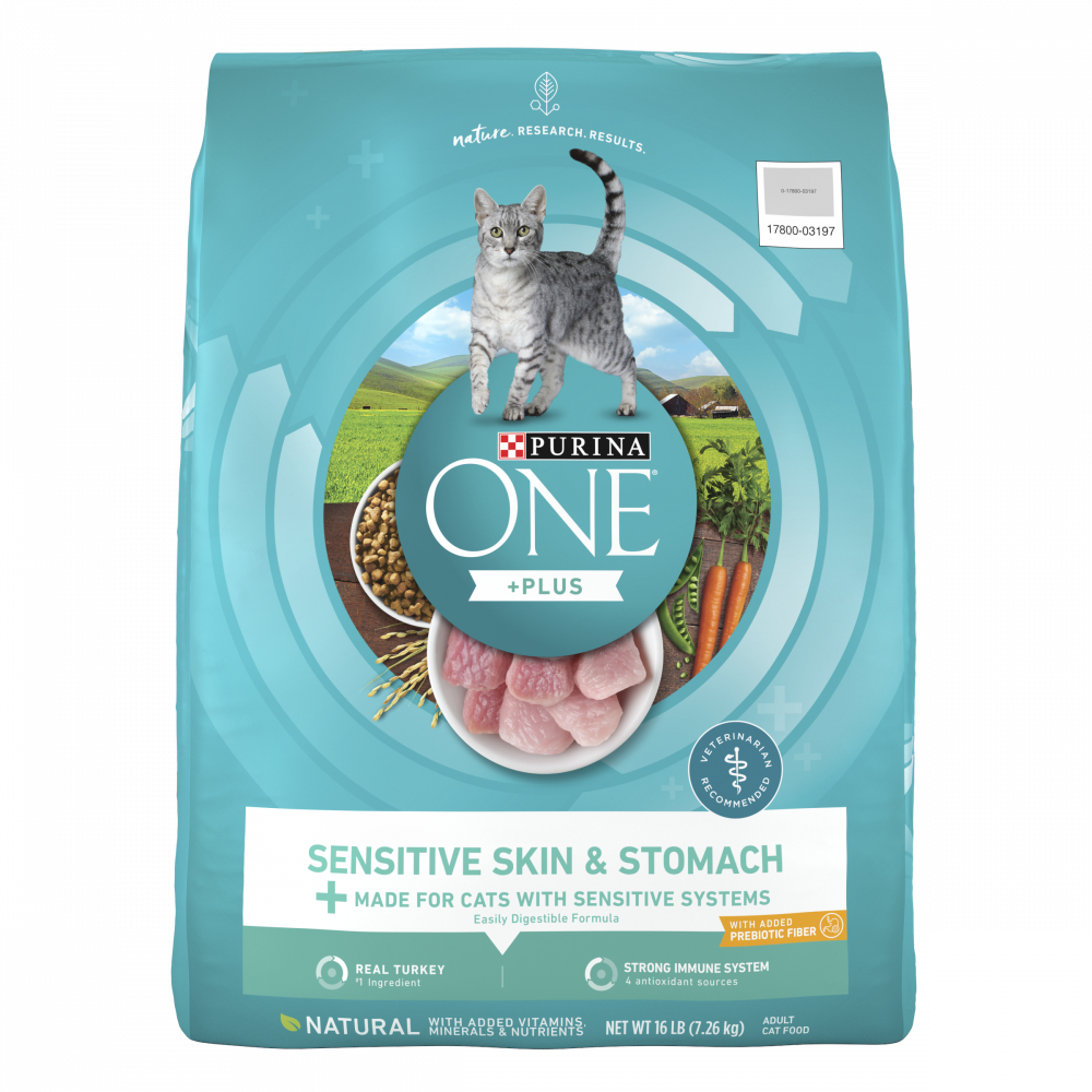 One Sensitive Skin and Stomach Dry Cat Food