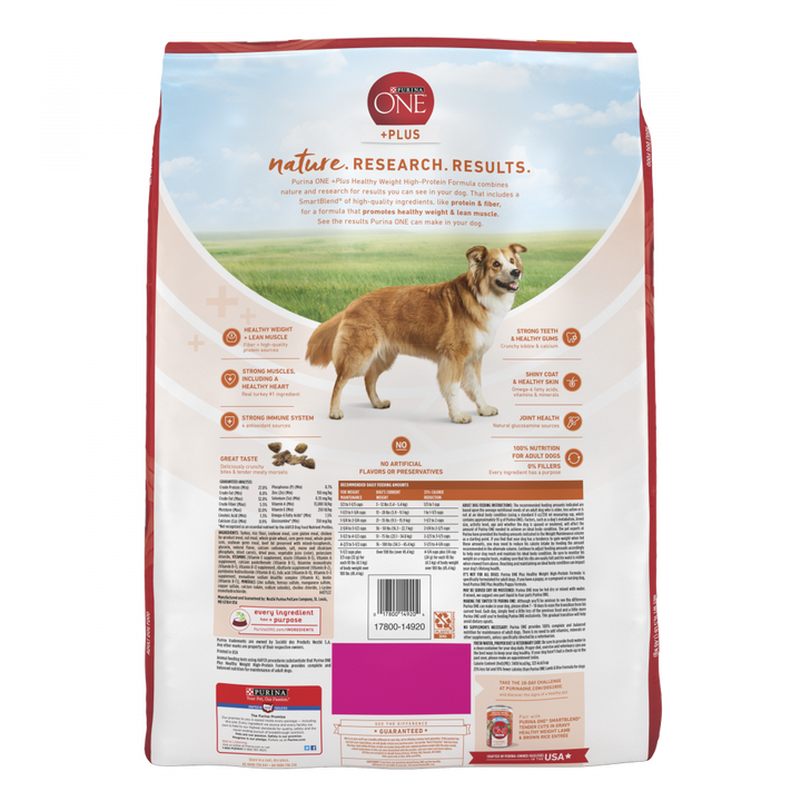 Purina ONE SmartBlend Healthy Weight Turkey Formula Dry Dog Food