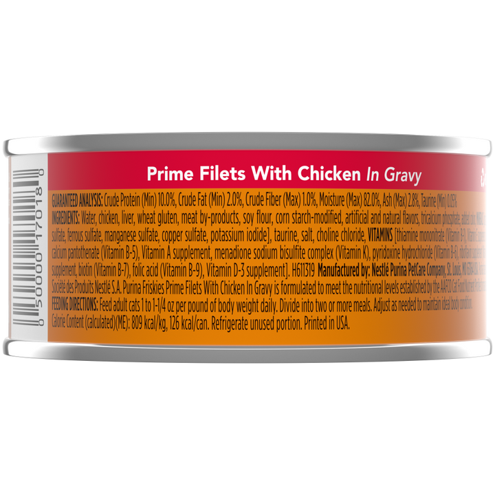 Friskies Prime Filets Chicken in Gravy Wet Cat Food