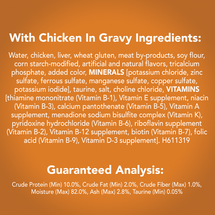Friskies Prime Filets Chicken in Gravy Wet Cat Food