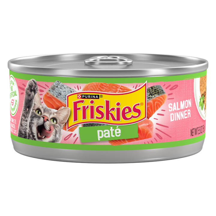 Friskies Pate Salmon Dinner Wet Cat Food
