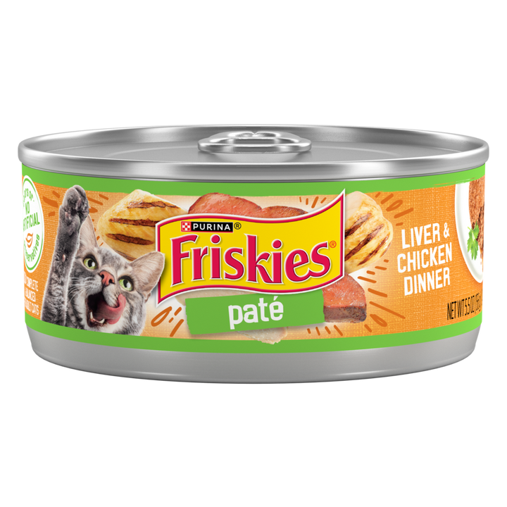 Friskies Pate Liver and Chicken Wet Cat Food