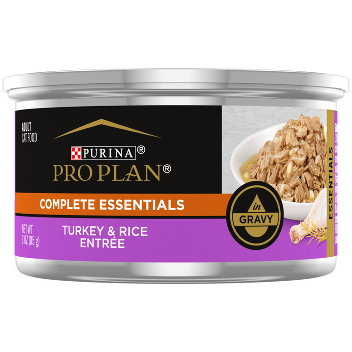ProPlan Complete Essentials Turkey & Rice Wet Cat Food