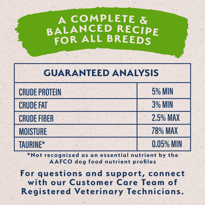 Natural Balance Limited Ingredient Wet Dog Food, Vegetarian Recipe