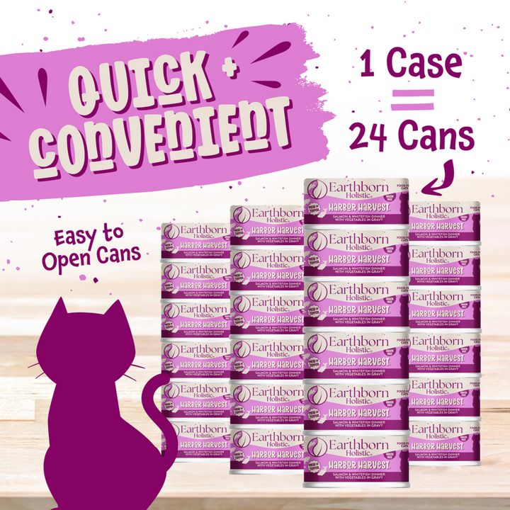 Earthborn Holistic Harbor Harvest Grain Free Canned Cat Food