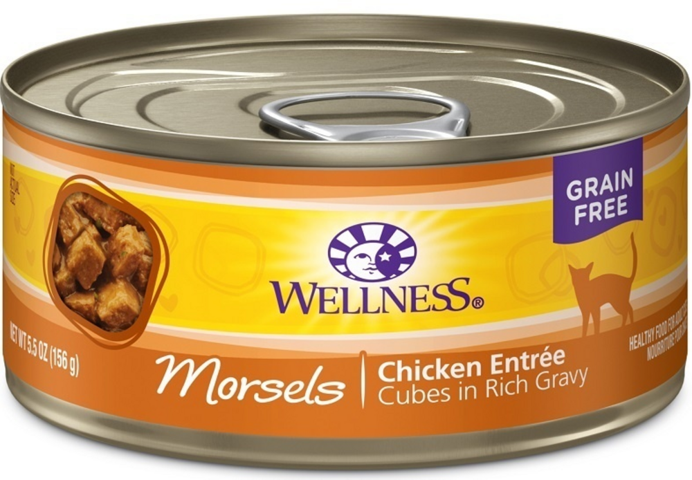 Wellness Complete Health Morsels Chicken Entree Wet Cat Food