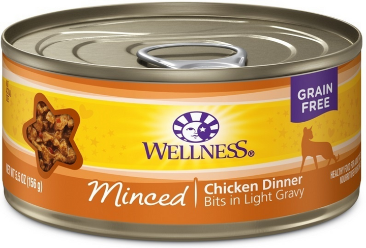 Wellness Complete Health Minced Chicken Dinner Wet Cat Food