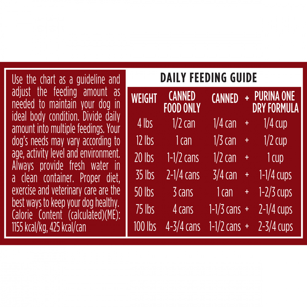 One Beef and Brown Rice Wet Dog Food