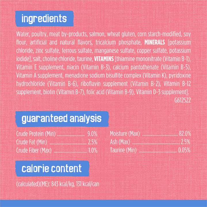 Friskies Savory Shreds Salmon in Sauce Wet Cat Food