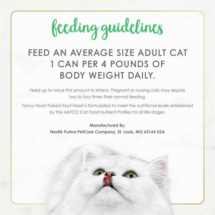 Fancy Feast Flaked Trout Wet Cat Food