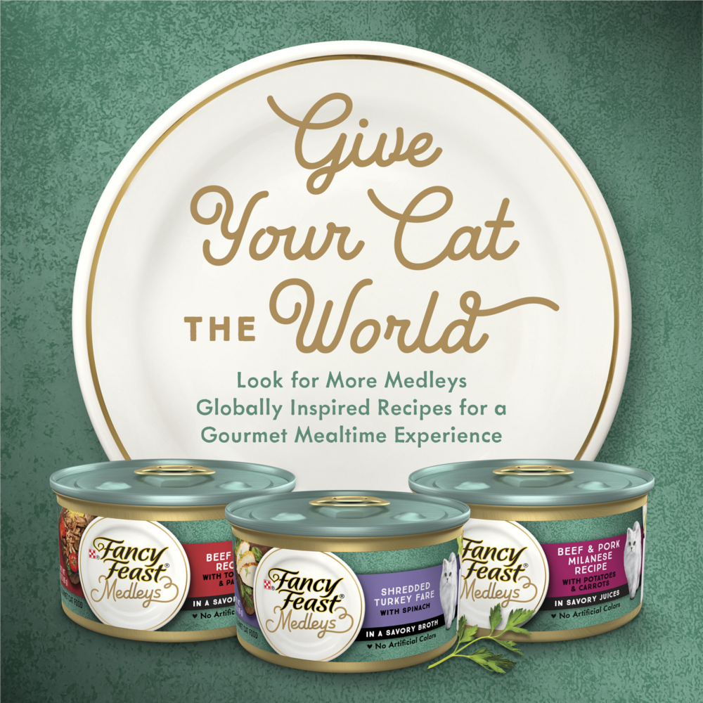 Fancy Feast Elegant Medleys Florentine Variety Pack Wet Cat Food