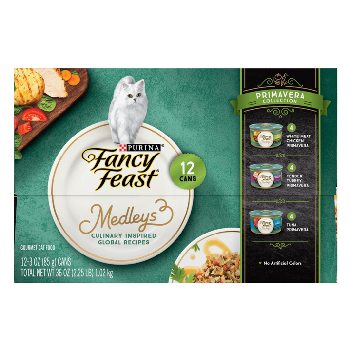 Fancy Feast Elegant Medleys Primavera Variety Pack Wet Cat Food
