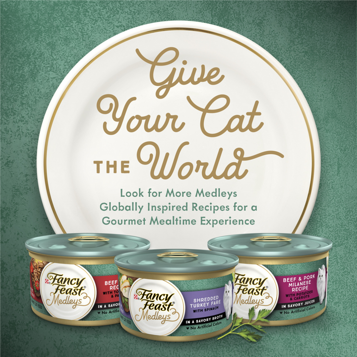 Fancy Feast Elegant Medleys Shredded Tuna Wet Cat Food