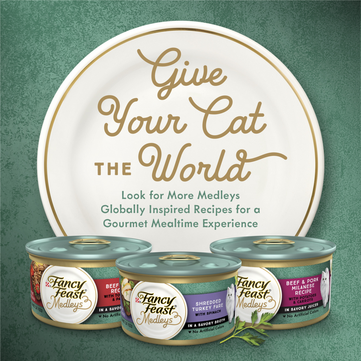 Fancy Feast Elegant Medleys Salmon Primavera Wet Cat Food