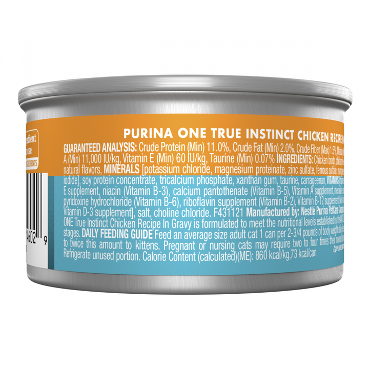 Purina ONE Chicken Cuts in Gravy Canned Cat Food