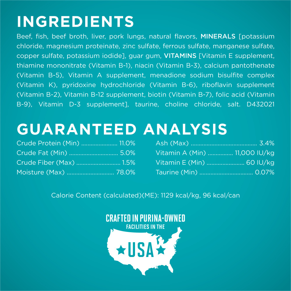 One Grain Free Premium Pate Beef Wet Cat Food