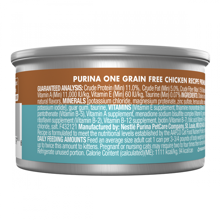 One Grain Free Chicken Pate Wet Cat Food