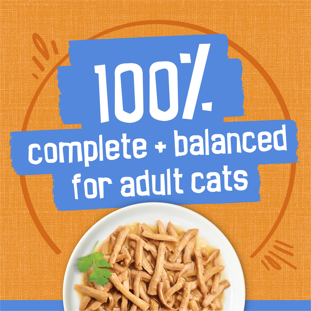 Friskies Savory Shreds with Chicken in Gravy Canned Cat Food
