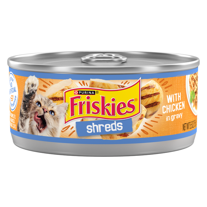 Friskies Savory Shreds Chicken in Gravy Wet Cat Food