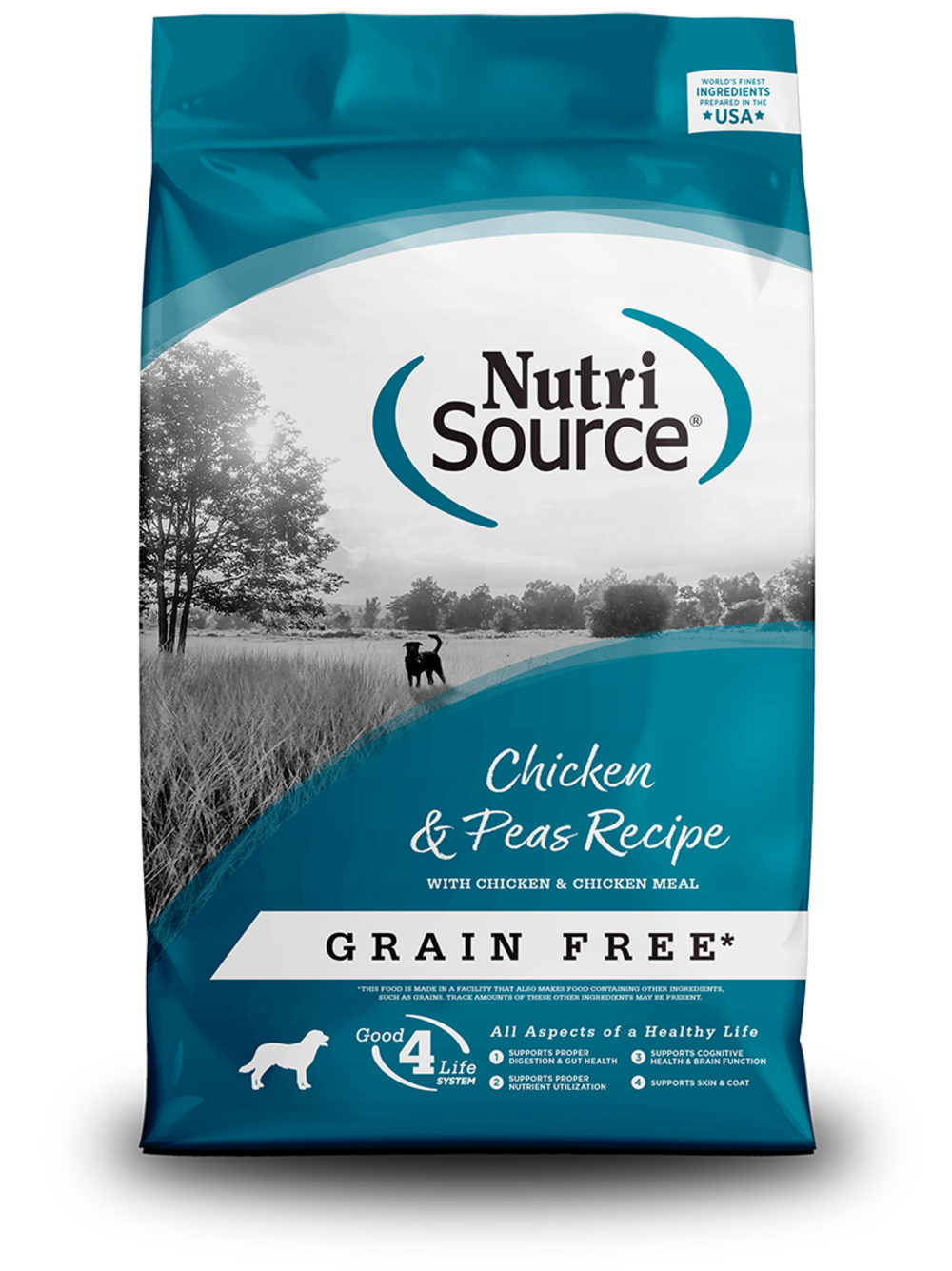 NutriSource Grain Free Chicken & Pea Dry Dog Food