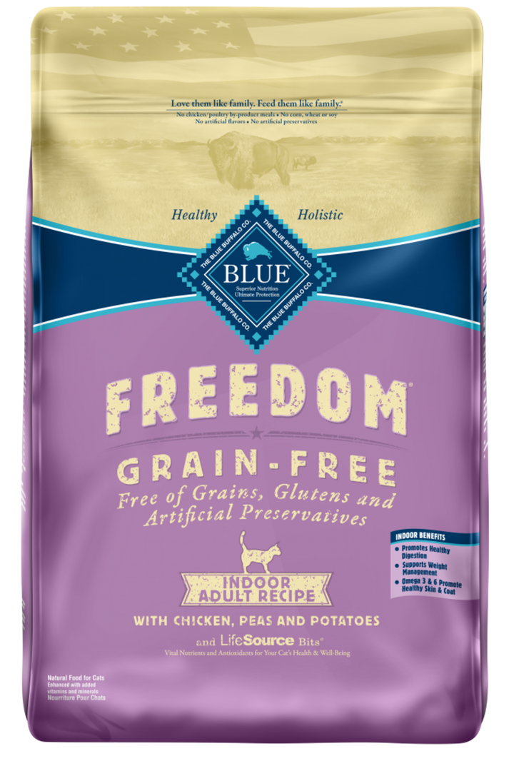 Blue Buffalo Freedom Grain-Free Indoor Adult Chicken Recipe Dry Cat Food