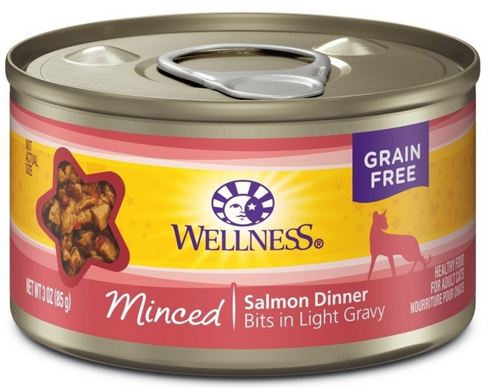 Wellness Complete Health Minced Salmon Dinner Wet Cat Food