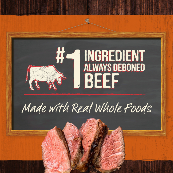 Merrick Grain Free Premium And Natural Canned Dog Food, Soft And Healthy Wet Recipe, Real Texas Beef Dinner