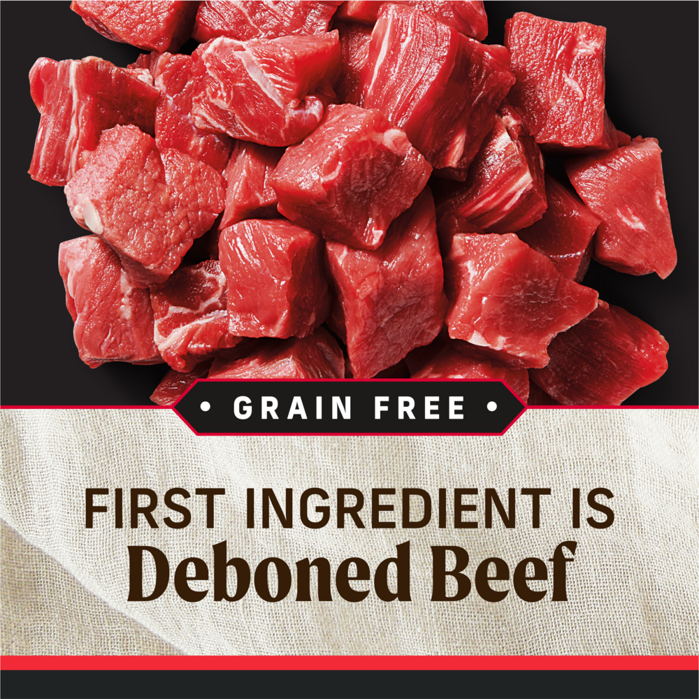 Merrick Grain Free 96% Real Beef, Lamb & Bison Canned Dog Food