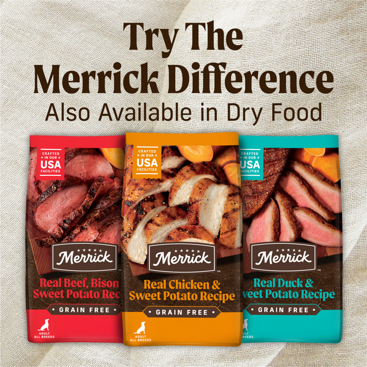 Merrick Grain Free 96% Duck Adult Wet Dog Food