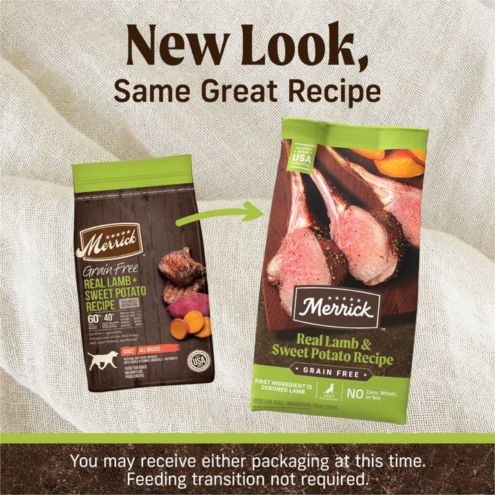Merrick Grain Free Lamb and Sweet Potato Adult Dry Dog Food