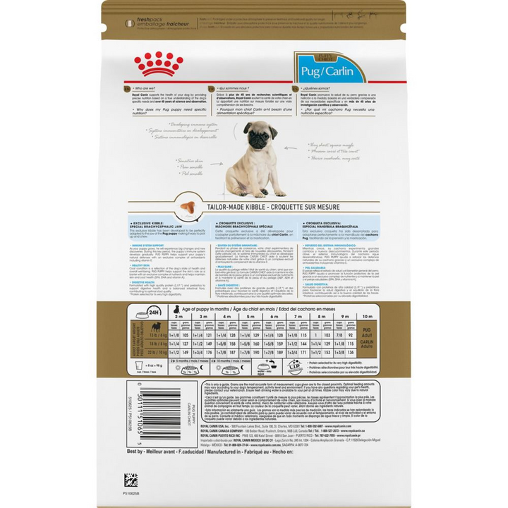 Royal Canin Breed Health Nutrition Pug Puppy Dry Dog Food