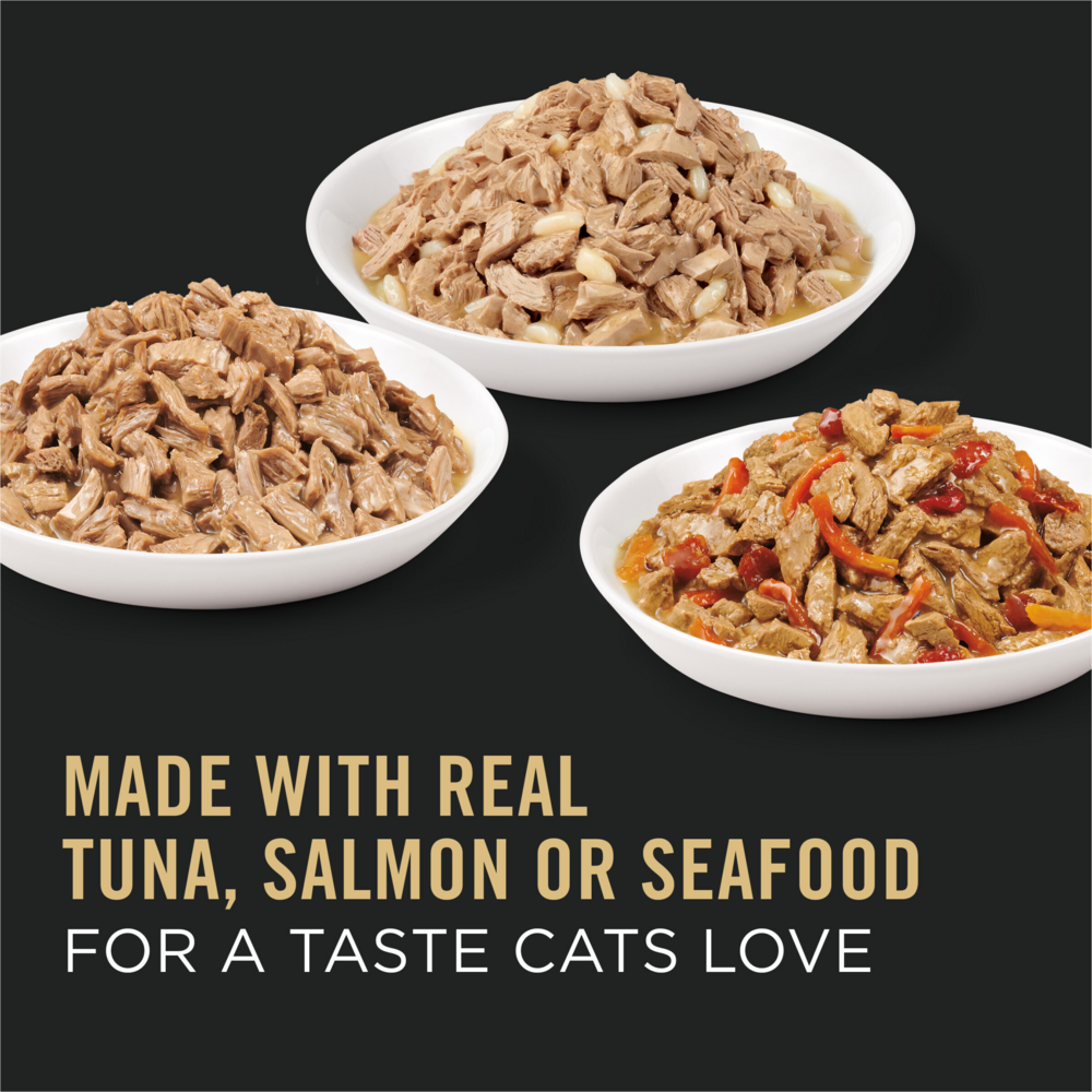 ProPlan Complete Essentials Seafood Variety Pack Wet Cat Food