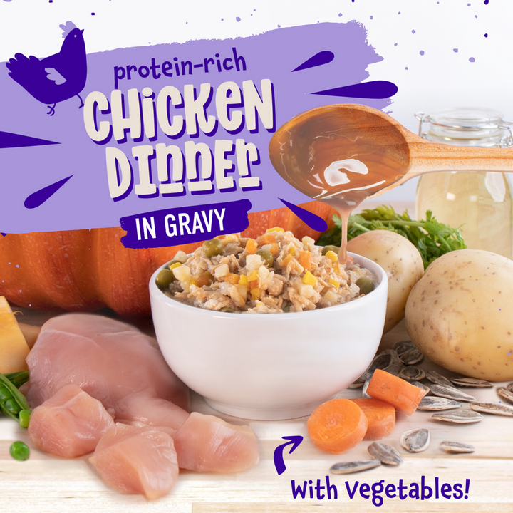 Earthborn Holistic Grain Free Chicken Fricatssee Canned Cat Food