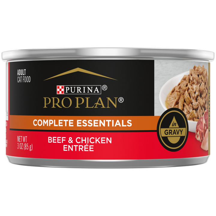 ProPlan Complete Essentials Beef and Chicken in Gravy Wet Cat Food