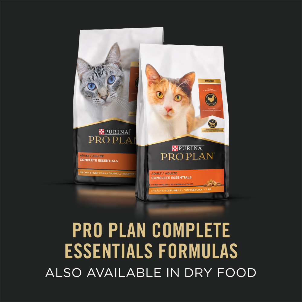 ProPlan Complete Essentials Beef and Chicken in Gravy Wet Cat Food